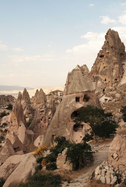 Uçhisar grot verkennen