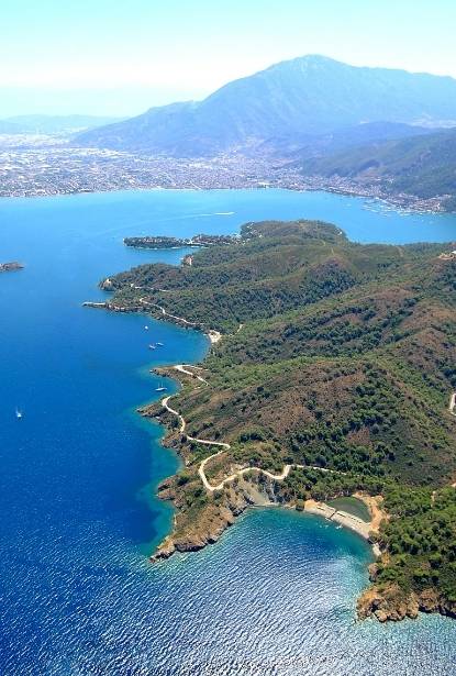 fethiye van bovenaf