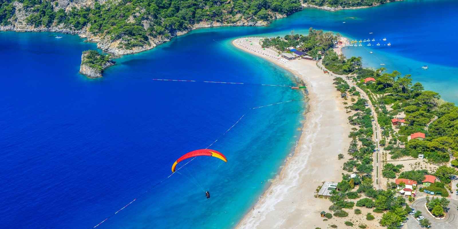 actieve vakantie turkije: paragliden
