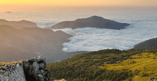 uitzicht over trabzon vanuit bergen uitzicht over trabzon vanuit bergen