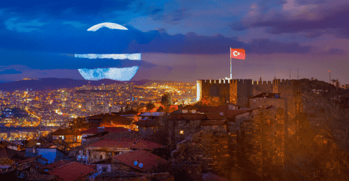 uitzicht op ankara uitzicht op ankara