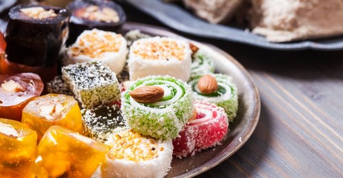 eten en drinken in turkije: lokum