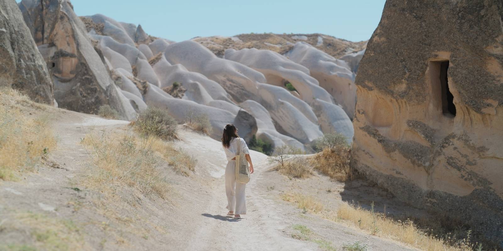 wandelen door cappadocië