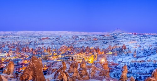 cappadocië in wintertijd