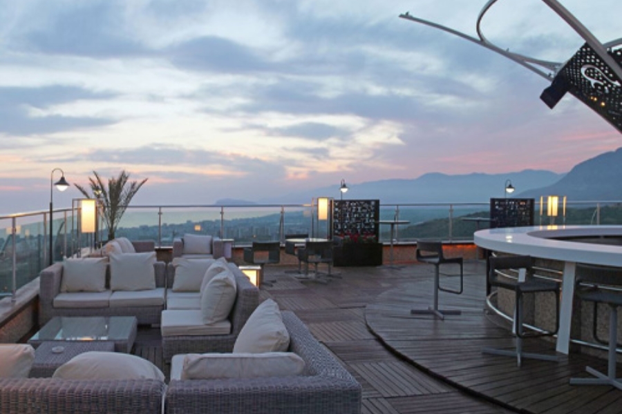 gold city hotel alanya rooftop