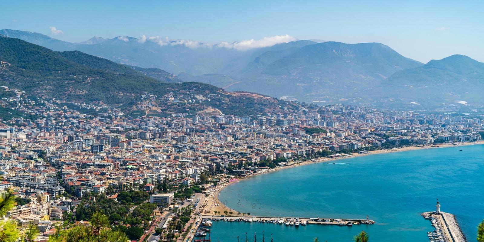 alanya uitzicht taurus gebergte